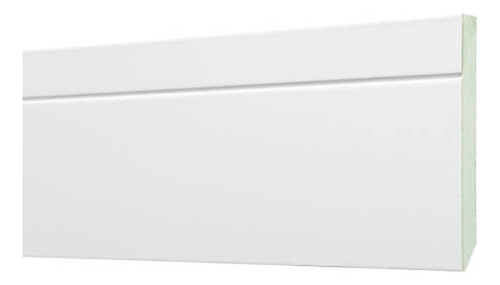 Max Rodapié Pvc Blanco Liso Mate 240x10