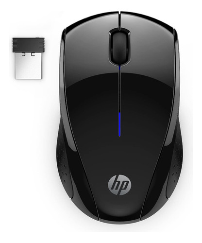 Mouse Sem Fio Hp X3000 G3 Preto 1600 Dpi Com Bateria De 15 M