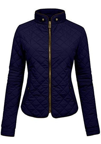 Chaqueta Acolchada Con Cierre (s-3xl)