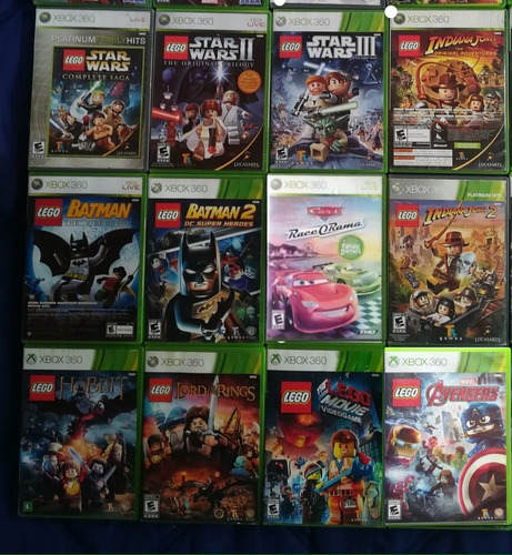 Juegos Lego Y Cars Xbox 360 Originales Mercado Libre