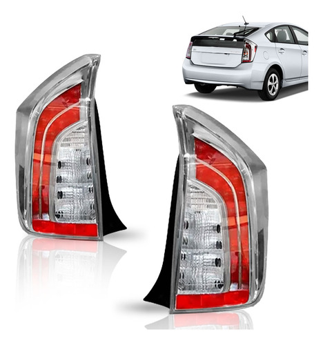 Par Lanterna Prius 2012 2013 2014 2015 Com Led