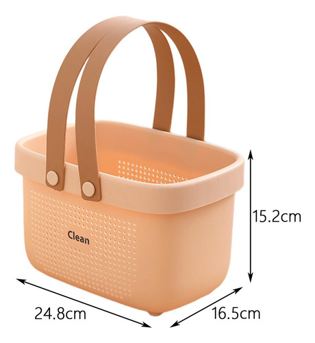 Ducha Tote Ducha Bins Organizador Para Dormitorio Rosa