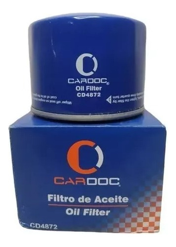 Filtro De Aceite Cardoc Cd 4872 Camión Chev Npr 3.9 C-30