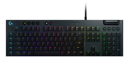 Teclado Mecanico Logitech G815 Lightsync Rgb Negro