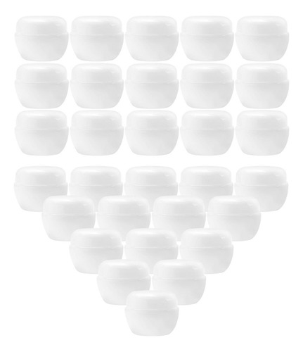 Frascos De Botellas De Crema Facial Portátiles A Blanco