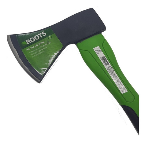Imagen 3 de 10 de Hacha De Mano De Acero Con Mango Antideslizante Roots Oferta