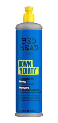 Tigi Shampoo Down N Dirty Purificante Limpieza Profunda X400