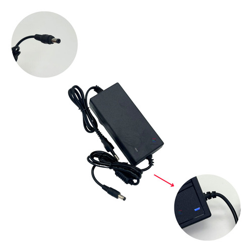 Fonte 24v 2a De Alimentação Eletrônica Automática P4
