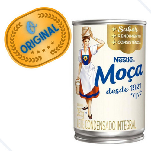 Leite Condensado Integral 8% De Gordura Lata 395g Original