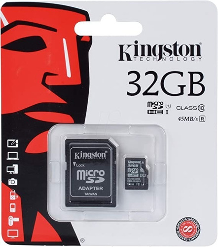 Memoria Kingston Micro Sd 32gb Clase 10 - Sdcs/32gb-tw