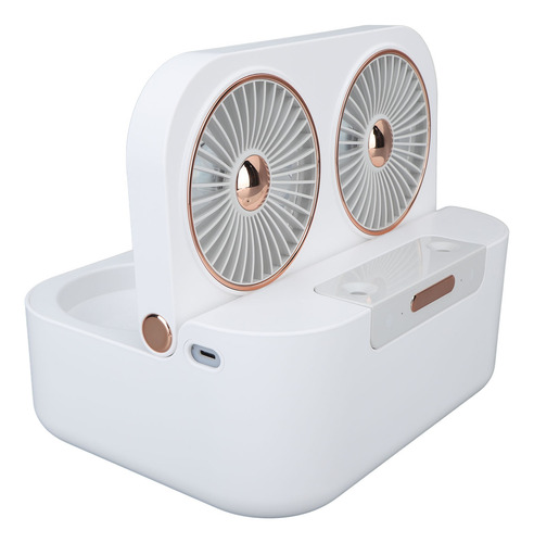 Mini Ventiladores Acondicionadores De Doble Cabezal Para Ref