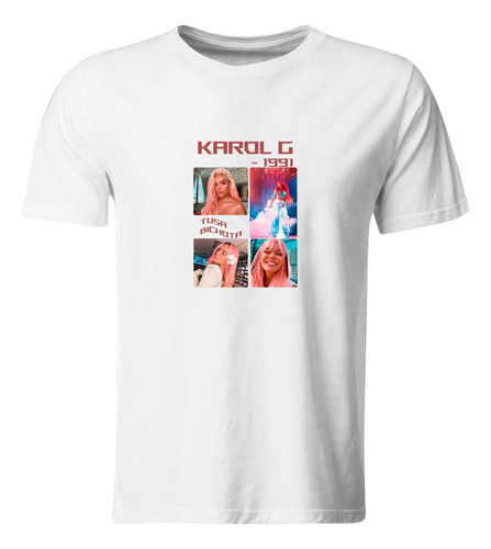 Playera Individual Lk683. KaroLG Urbana Regueton Bichota