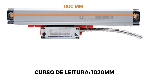 Régua Digital Fresa Ka300 1020mm Escala Linear Sino