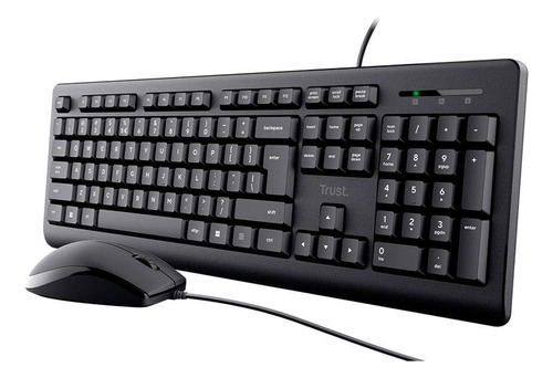 Kit Combo Teclado Mouse Trus Usb