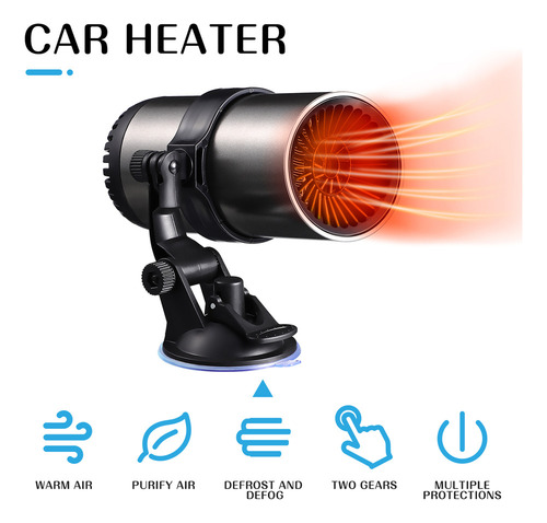 Mini Ventilador Portátil, Recargable, Calefactor Usb Para Co
