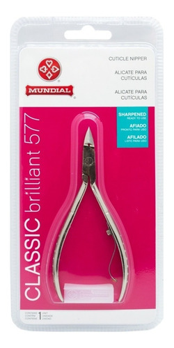 Mundial Alicate Para Cutículas Classic Brilliant 577 Uñas