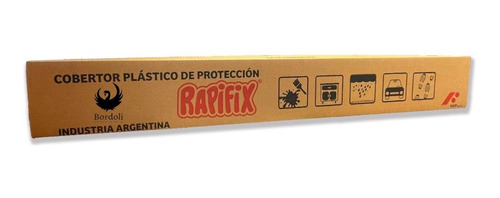 Film Cobertor Rapifix Nuevo Modelo 4mt X 100mt Cubre Autos