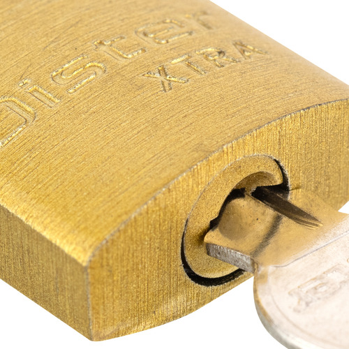 Candado Oister Xtra 25mm Fierro Bronceado Blíster