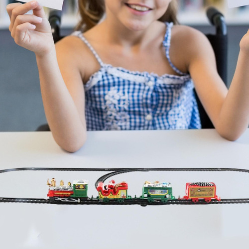 Juego De Tren Navideño, Juguetes Electrónicos, Regalo,