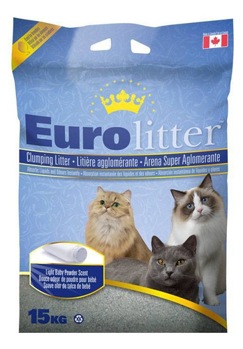 Arena Aglomerante Eurolitter 30kg Con Regalo