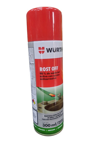 Rost Off Wurth 300 Ml Desengripante Lubricante Anticorrosivo