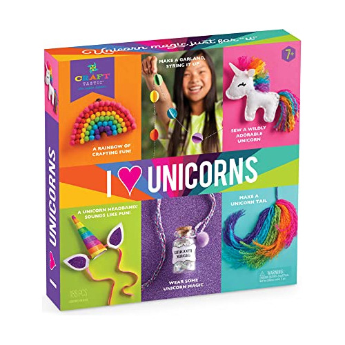 Craft Tastic I Love Unicorns Galardonado Kit De Manuali...