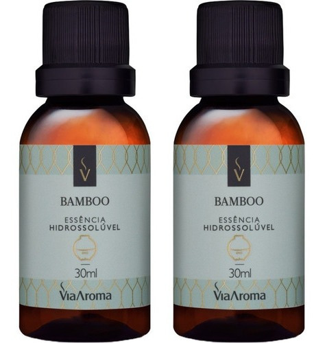 Essência Hidrossolúvel Bamboo 2 X 30ml - Via Aroma