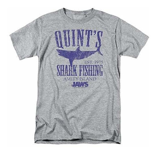 Jaws Movie Quints Shark Fishing Camiseta Y Pegatinas