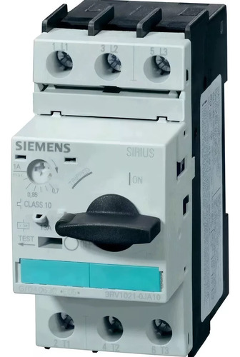 Guardamotor Siemens Sirius De 7 A 10 Amp 3rv1021-1ja10