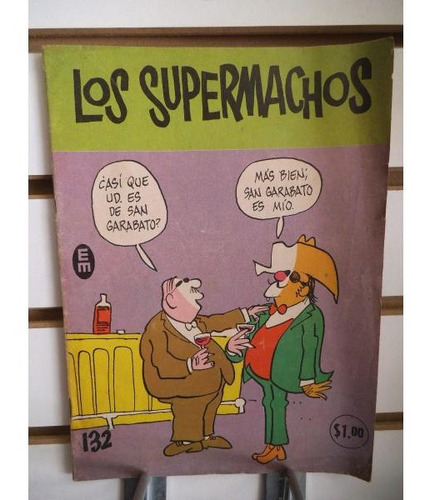 Comic Los Supermachos 132 Editorial Posada Vintage 