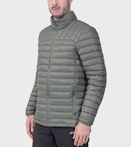 Campera Montagne Lando Inflable Pluma Duvet Hombre