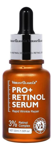 Glamour Vibrante 3% Retinol Pro+ Serum Para Face, Com 3x 5x