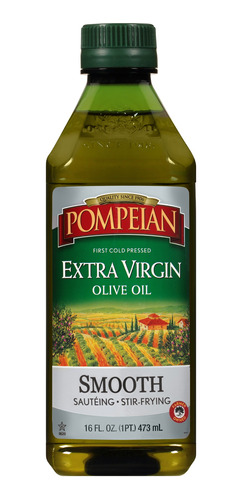 Aceite De Oliva Suave Extra Virgen 16 Onzas Pompeian