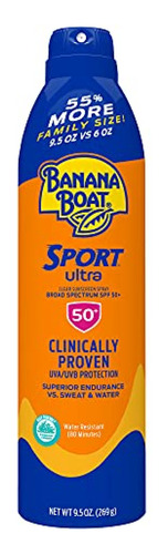 Spray Protector Solar Banana Boat Sport Ultra Spf 50, 9.5 Oz