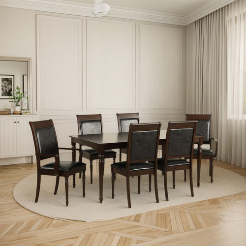 Comedor 4 Sillas 2 Sitiales Tennessee