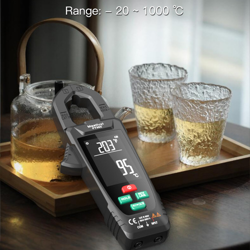 Pinza Amperimétrica 9999 Smart Fy382 Rms Counts Mastfuyi