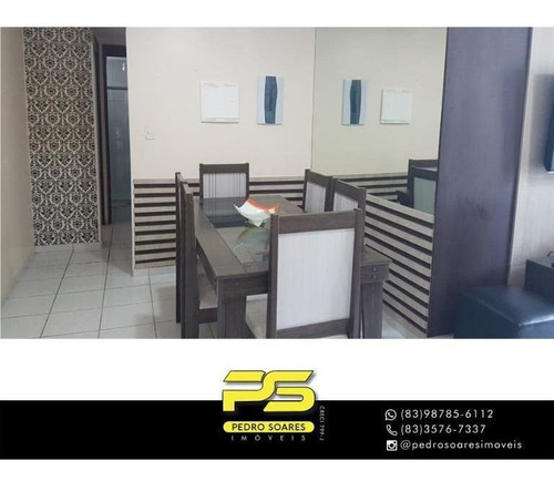 Apartamento Com 2 Dormitórios À Venda, 78 M² Por R$ 400.000,00 - Cabo Branco - João Pessoa/pb - Ap4417