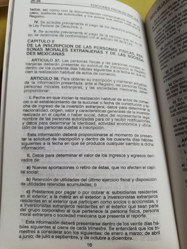 Ley Inversión Extranjera 2004 Reglamento (Usado)