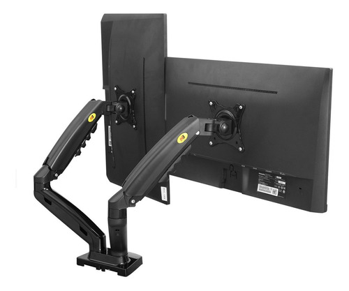 Suporte North Bayou NB F160 de mesa para TV/Monitor de 17" até 27" preto
