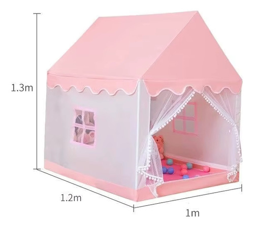 Carpa Para Niños Casita Para Interior O Exterior Con Luces