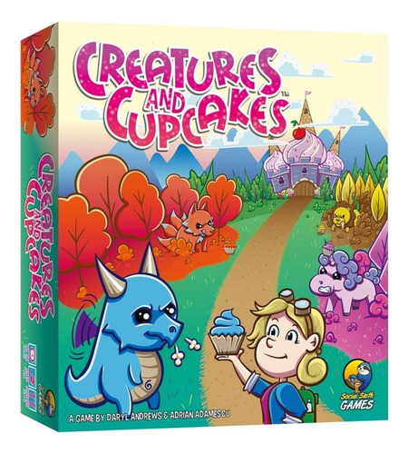 Juego De Mesa Social Sloth Games Creatures And Cupcakes