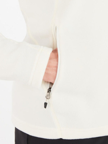 Polar Mujer Marmot Reactor Polartec Jacket Blanco