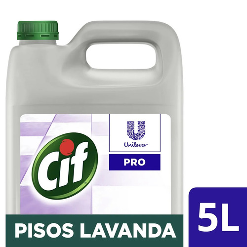 Cif Limpiador De Pisos Lavanda Unilever Profesional 5 Lts