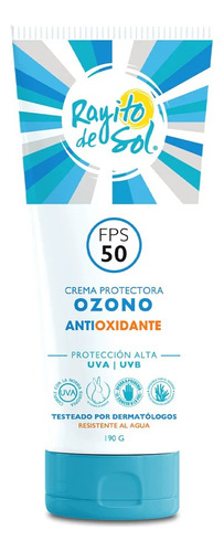 Crema Protectora Fps 50 Ozono 190g Rayito De Sol 