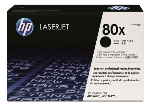 Hp Toner Cf280x Laserjet Pro 400 M401/m425 6900cps