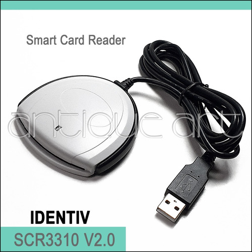 A64 Identiv Scr3310 V2.0 Usb Lector Tarjetas Inteligentes 