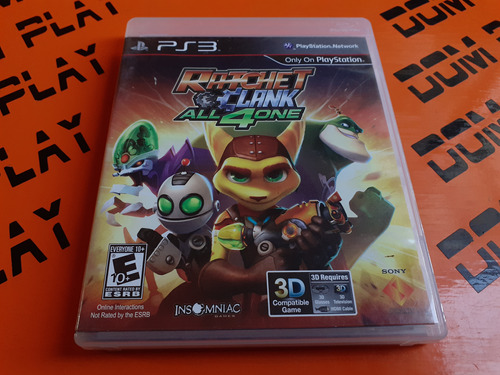 Ratchet & Clank: All 4 One Ps3 Detalles Disco Físico Envíos