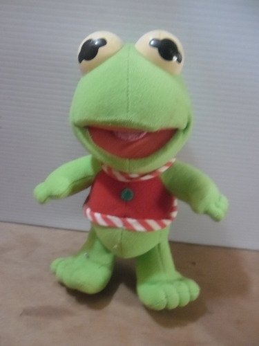 Rana Rene Navideño Peluche Muppets Usado Mc Donalds