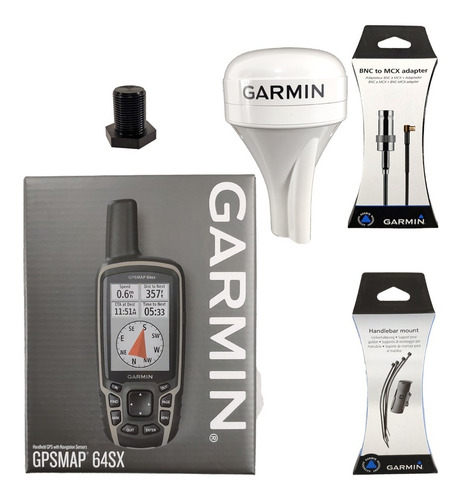 Imagen 1 de 7 de Kit Topografico Garmin Gps Map64sx Envio Gratis Y Factura