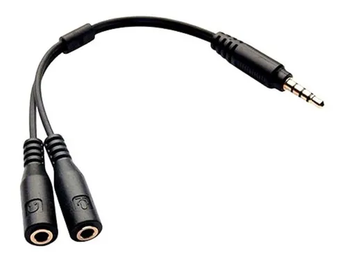 Adaptador de jack para instrumentos musicales y micrófono